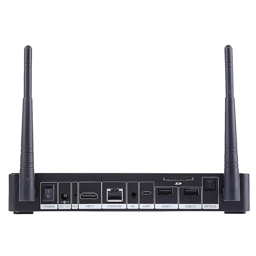 Черный K6 ТВ Box Amlogic S812 Android 5.1.1 Quad Core 2.4 ГГц/5 ГГц Wi Fi Bluetooth 4.0 2 ГБ 8 Smart Media