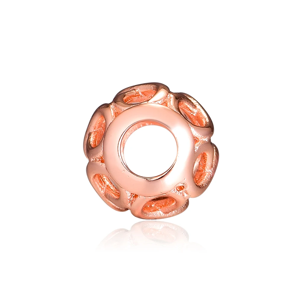 Подходит для браслетов Pandora Infinite Rose Beads 100% 925 пробы ювелирные изделия из серебра