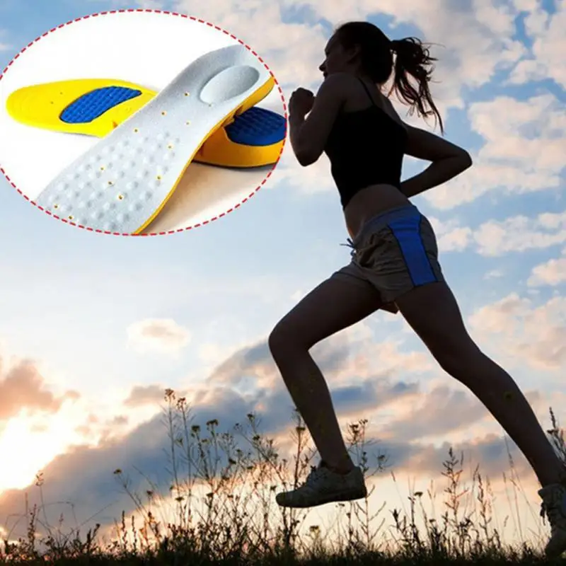Новый Memory Foam ортопедические стельки арки боли Поддержка обувные вставка