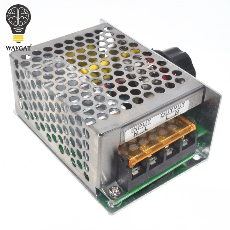 Профессиональные регуляторы напряжения 4000 Вт 220 В высокая мощность SCR контроллер