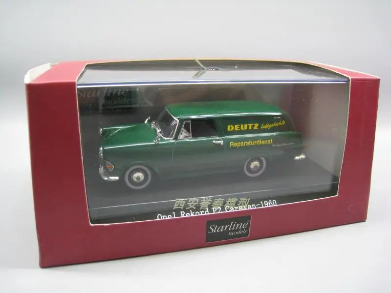 Star Line 1:43 OPEL rekord P2 CARAVAN модель автомобиля из 1960 сплава литые под давлением металлические игрушки подарок на день рождения для детей