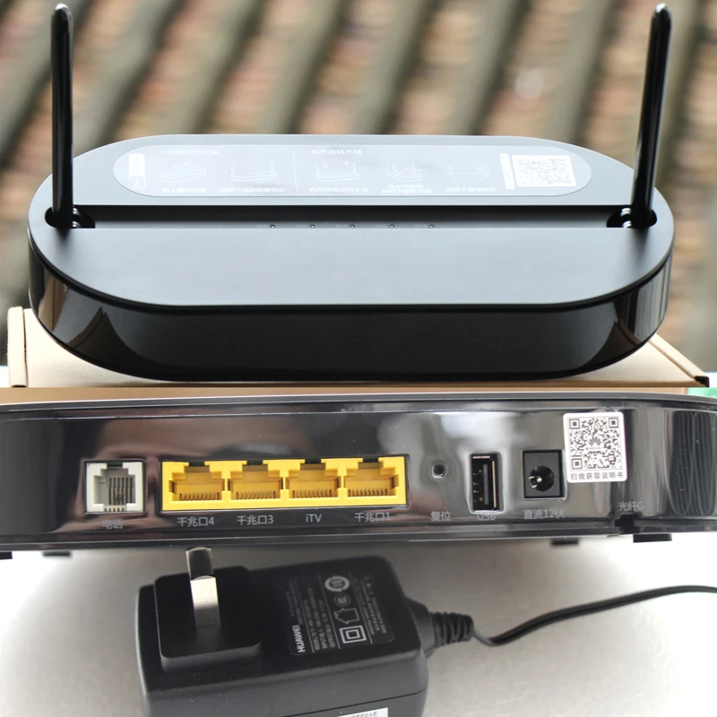 100% оригинальный новый Hua Wei HS8145V GPON ONU ONT с 4GE + 1Post USB двойной WiFi применимо к режимам