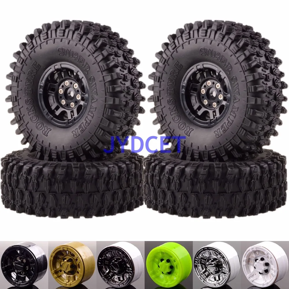 Колесные диски 617-7037 Rock Crawler Beadlock 120 мм шина Super Swamper для 1/10 RC Off-Road CC01 D90 SCX10 HSP Himoto