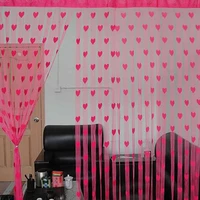 durable utility tool novelty heart shaped decorative window room cord cord tassel door curtain divider cord cord