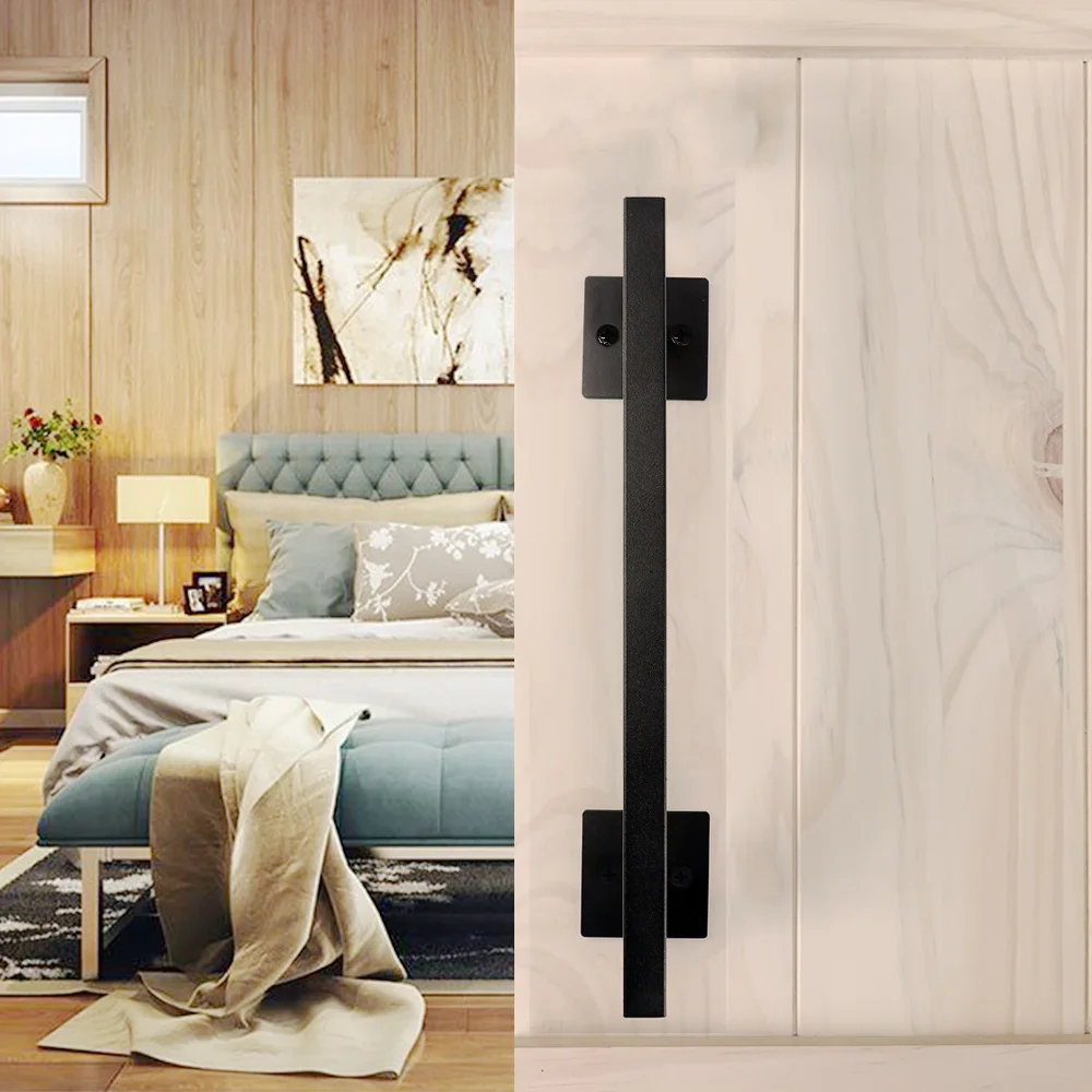 

American Barn Door подвесные поручни новая дверная ручка из углеродистой стали