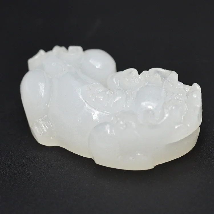 Yanting натуральный афганский белый кулон ожерелье PIXIU Подвеска для изготовления