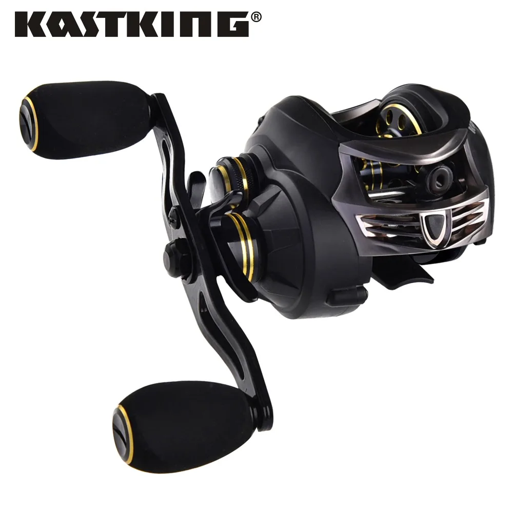 KastKing Стелс baitcasting катушка подшипники 12 мяч придраться рыболовные снасти Left Right Hand