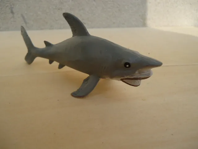 Имитация морской биологической рыбы большая белая акула познавательная игрушка