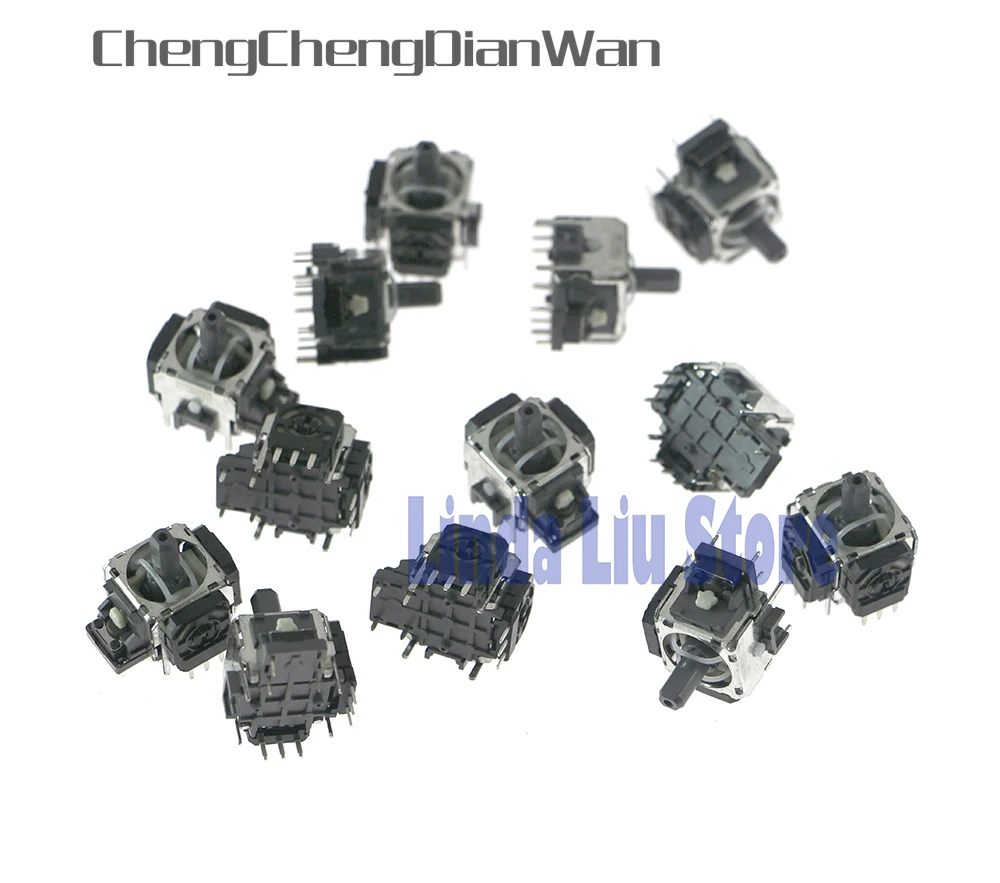 

ChengChengDianWan Оригинальный Новый 3D Аналоговый джойстик с сенсором, ручка для джойстика, беспроводной контроллер для игровая приставка Xbox One 20 шт.