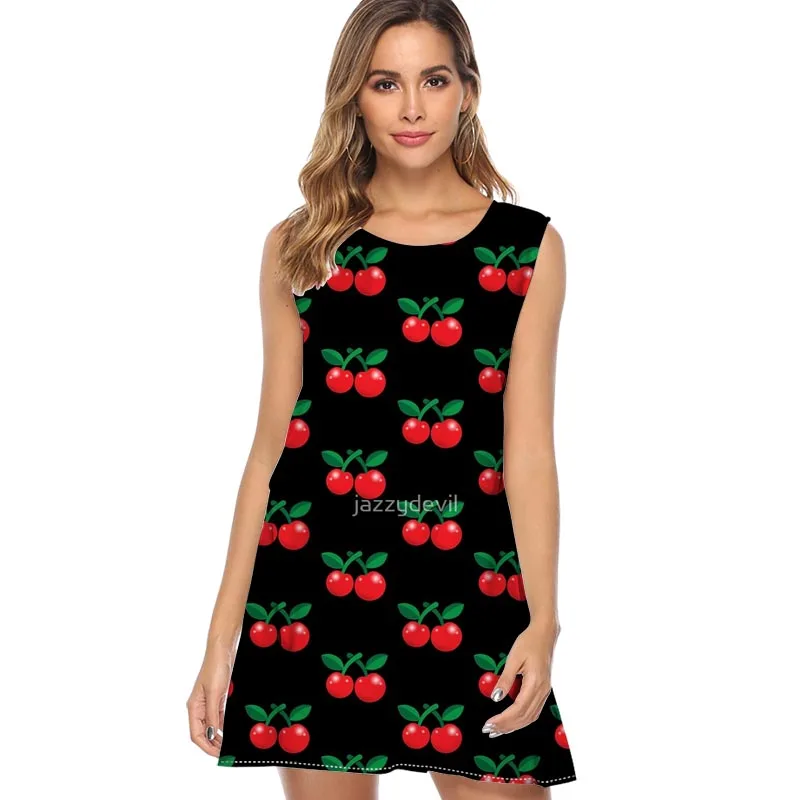 

Flower Printed Vintage Summer Beach Dress 2019 O Neck Pink Spring Sleeveless Sexy Mini Short Dress Casual Loose Chiffon Dress