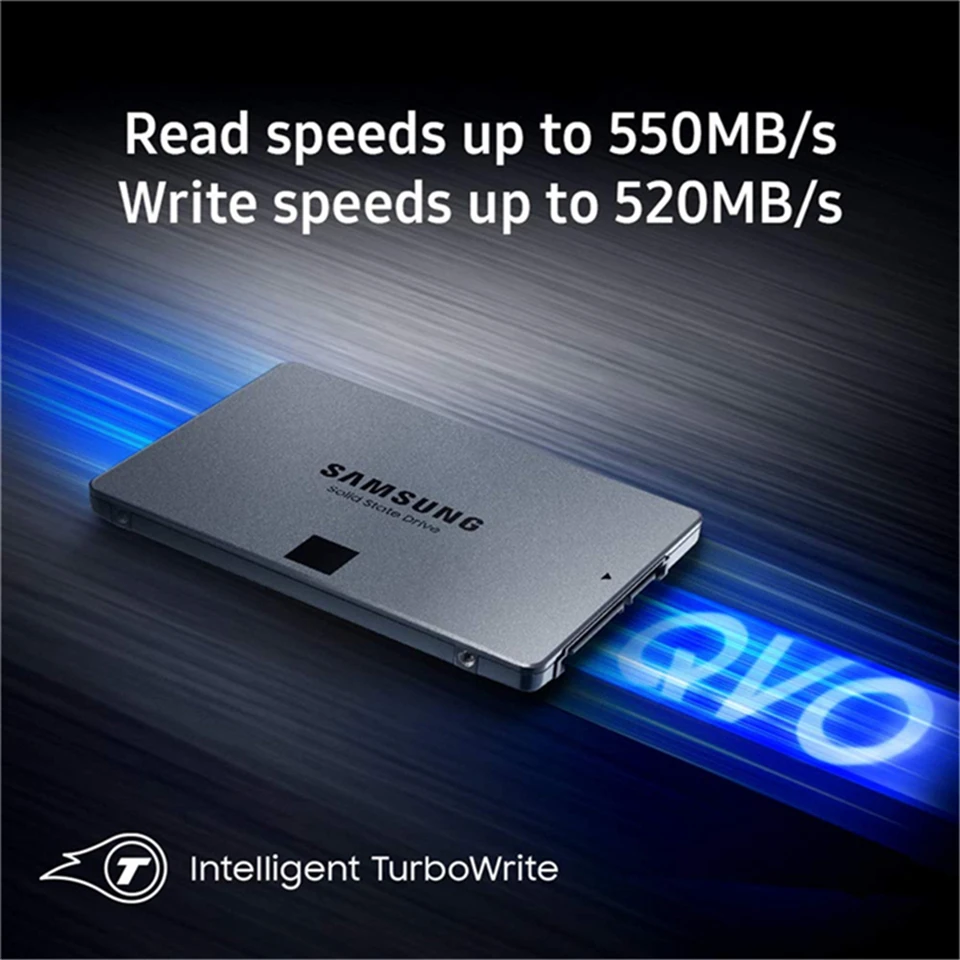 SAMSUNG SSD 860 QVO 1 ТБ Internal Solid State Drive V NAND SATA3 6 ГБ/сек. 2 5 &quotSSD для ноутбуков настольных