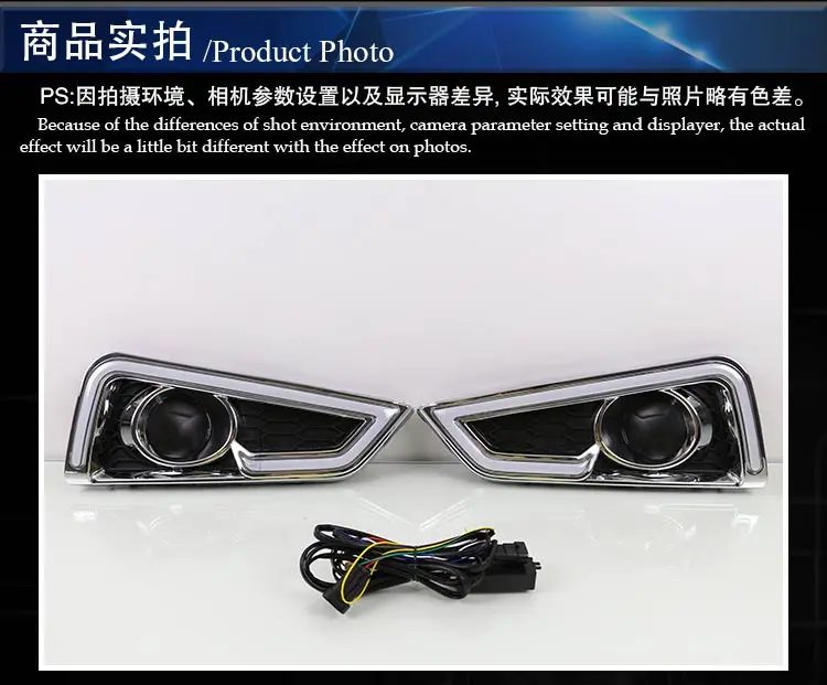

Osmrk led drl daytime running light for honda city 2015-2016, with yellow turn signal, top quality