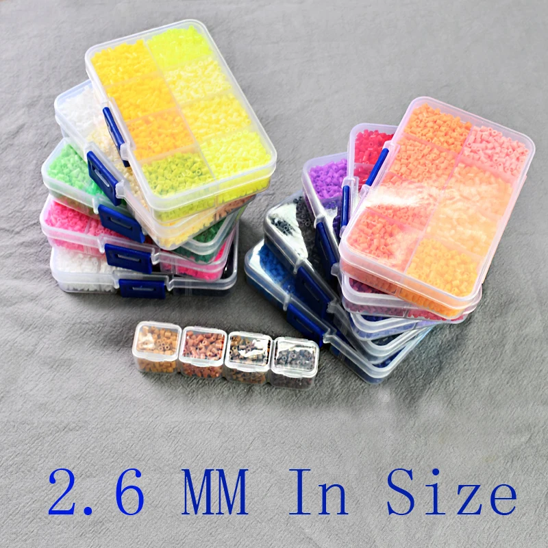 2.6mm Mini Hama Perler Artkal Beads Set Small Size DIY Handmade Material Tools Educational Class Basic | Игрушки и хобби