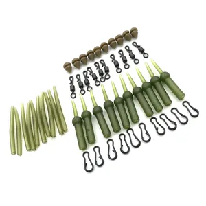 50 шт.набор, свинцовые зажимы для рыбалки на карпа, аксессуары для рыболовных снастей крупный карп