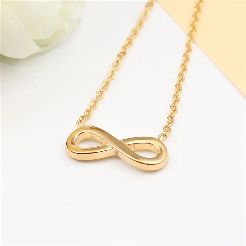 Модные браслеты из нержавеющей стали золотой браслет цепочка с символом