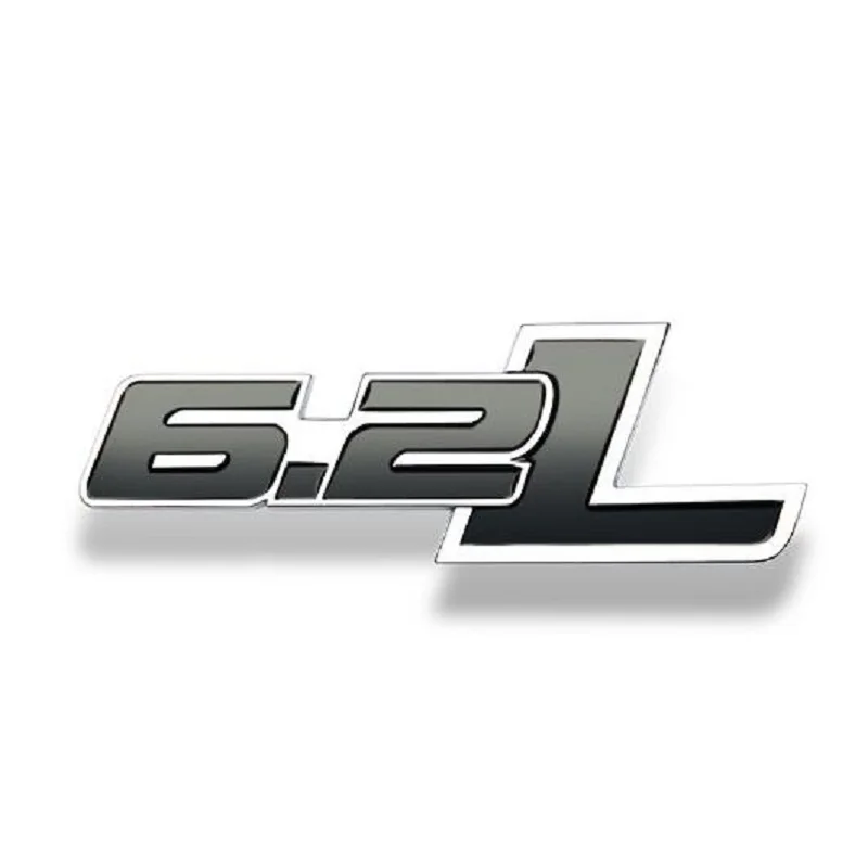 6.2L Металлическая Эмблема багажника крыло значок Подходит для Ford F150 Raptor Chevy