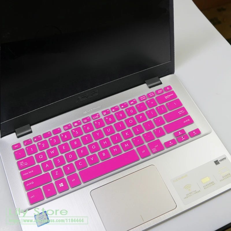 14 дюймовый защитный чехол для клавиатуры ноутбука Asus Vivobook 14x407 мкФ A407UF A411UF X411 X407