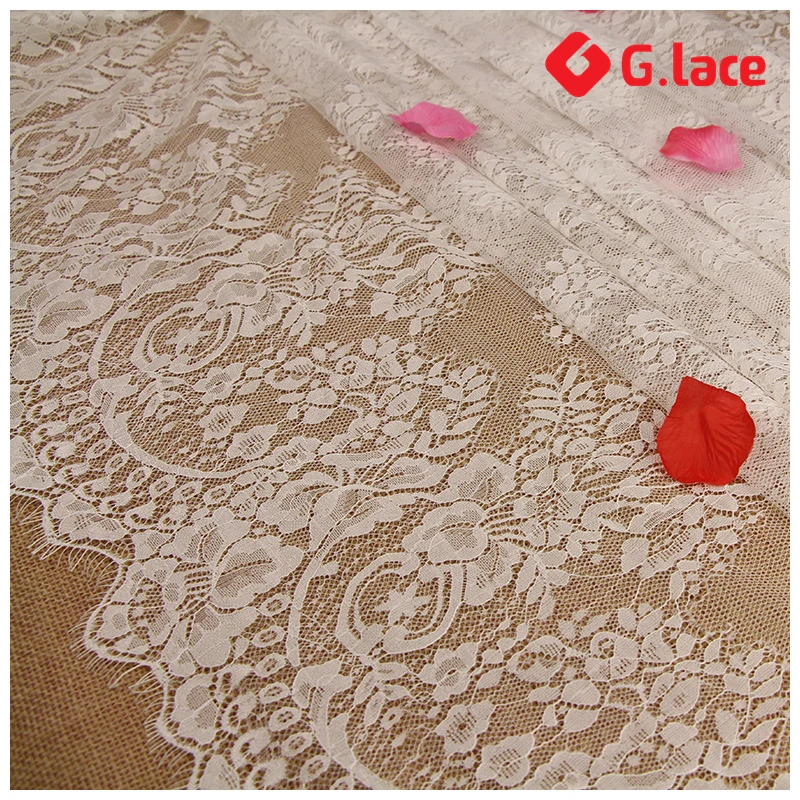 Кружевная ткань-занавеска для свадебного платья 3 м/лот ширина 150 см |