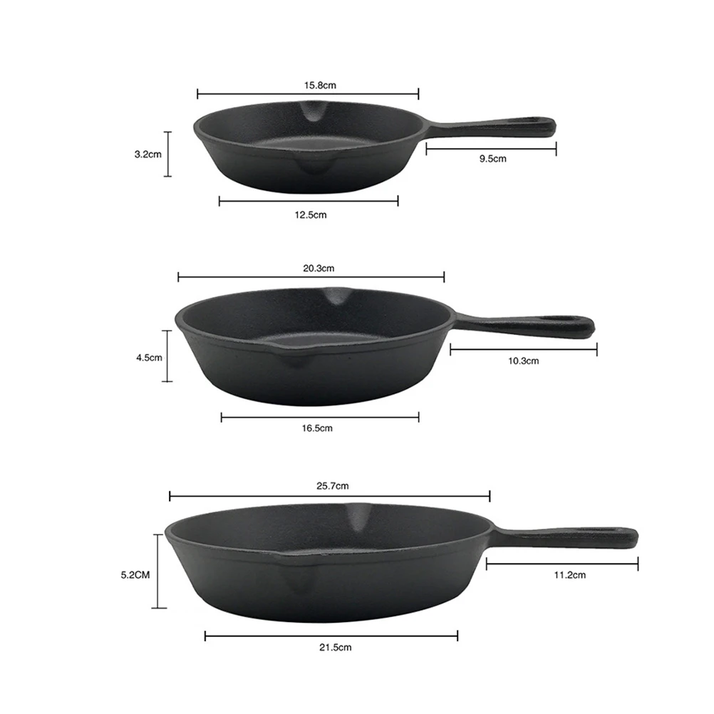 Антипригарная сковородка сковорода предварительно приправленная Прочная