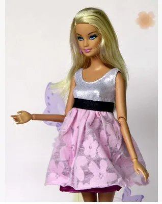 

18 styles for choose Festival Gifts For Girls Gift Doll Accessories Suit Slim evening Dress Clothes For BB Doll BBI00287