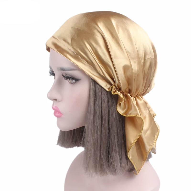 10 шт. летняя женская шляпа-тюрбан с гофрированными раками химиотерапия шляпа