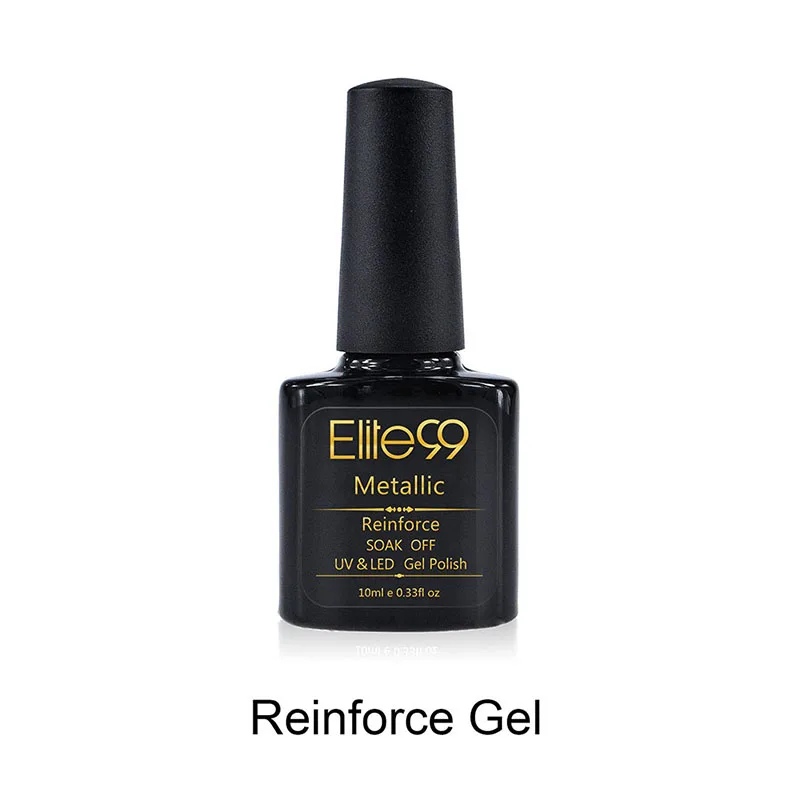 Металлический верх и основа для покрытия гель лака Elite99 10 мл СВЕТОДИОДНЫЙ УФ лак
