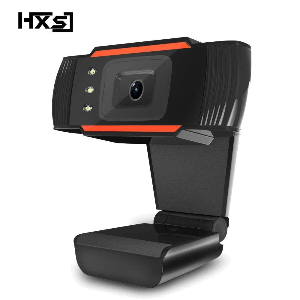 HXSJ веб-камера с высокой четкостью 3LED 480P ПК Камера поглощения микрофон Микрофон