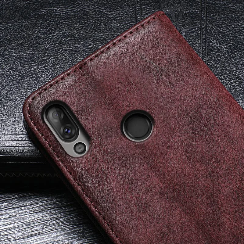 For Lenovo K5 Pro Case Cover Luxury Leather Flip L38041 Protective Phone Retro Back | Мобильные телефоны и аксессуары