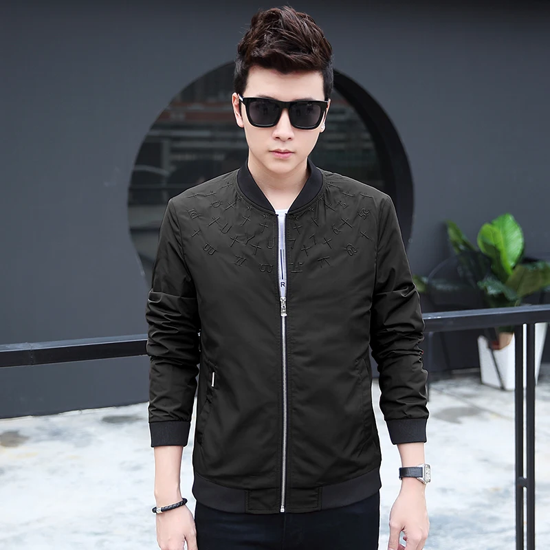 Весной 2016 новый мужской пиджак куртка тонкий Корейский бейсбол равномерное