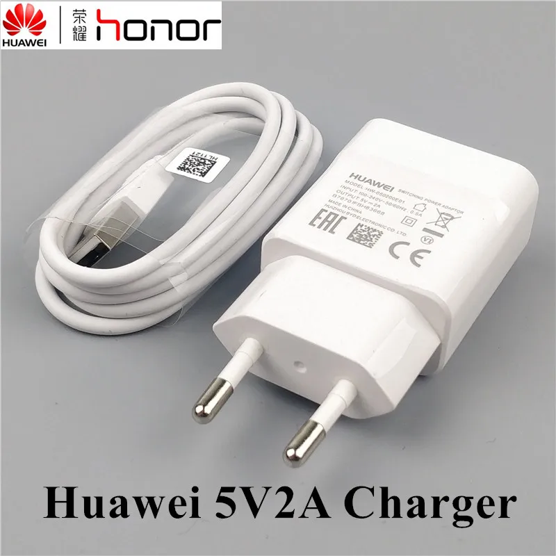 Зарядное устройство Huawei Honor7 5 в 2 А оригинальный адаптер для путешествий. Micro USB