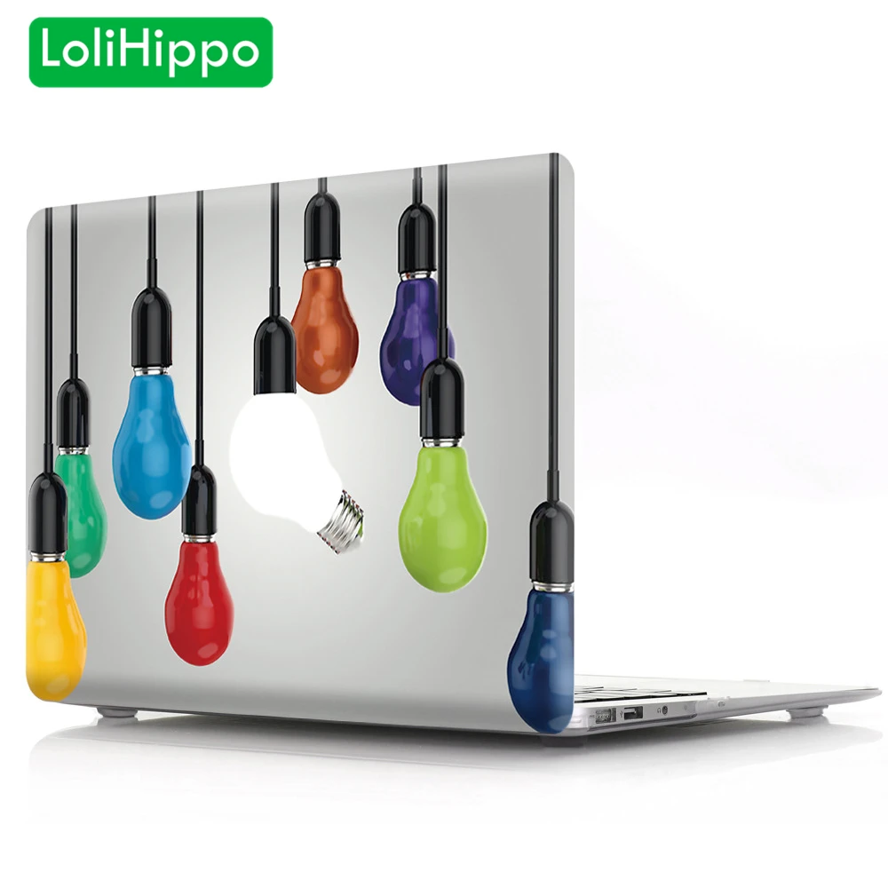 LoliHippo креативный Ноутбук Замена чехол лампа ноутбука Защитная крышка для MacBook 11 13