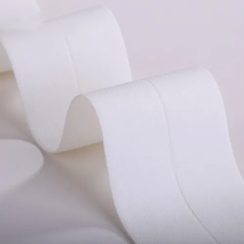 White 6 см сложенная эластичная лента над эластичным спандексом атласная резинка нижнее белье окантовка талии эластичная лента Галстуки аксессуары для одежды 1 м - Цвет: White