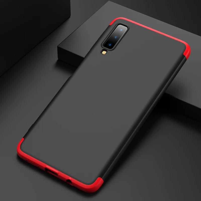 For Samsung Galaxy A7 2018 Case 360 Full Protection Phone A6 A8 A9 J4 J6 J8 Plus M10 M20 Cases Coque |