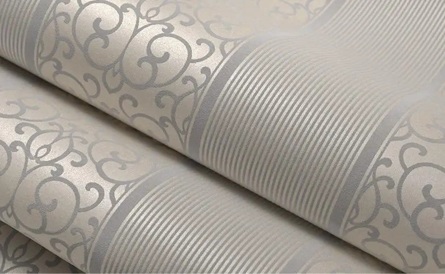 colour 2 Beibehang Европейская гостиная спальня ТВ фон стены вертикальные полосы нетканые простые обои коридор 3d обои рулон - Цвет: colour 2
