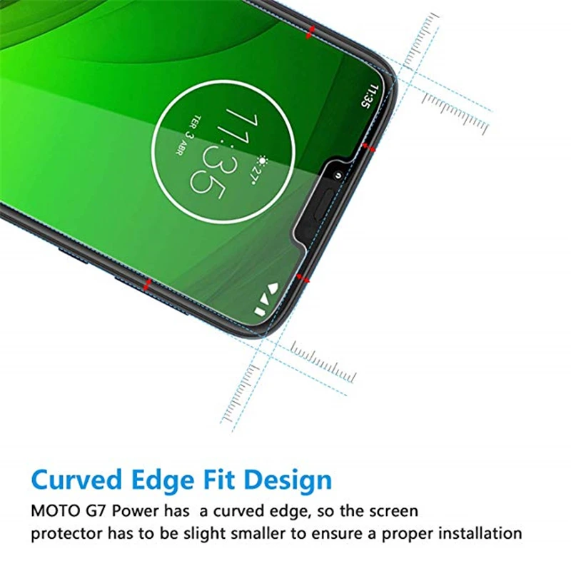2 шт. Защитное стекло для Motorola MOTO G7|Защитные стёкла и плёнки телефонов| |