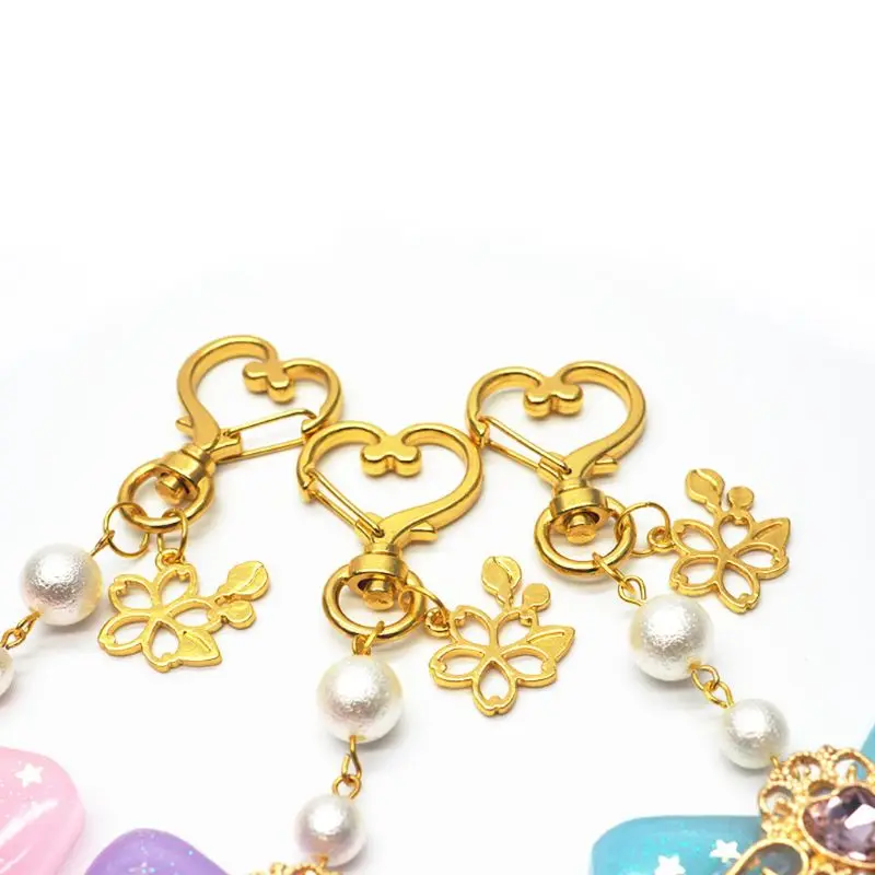 Хит продаж 5 шт. металлический карабин-карабин с брелоком для ключей сумки DIY |