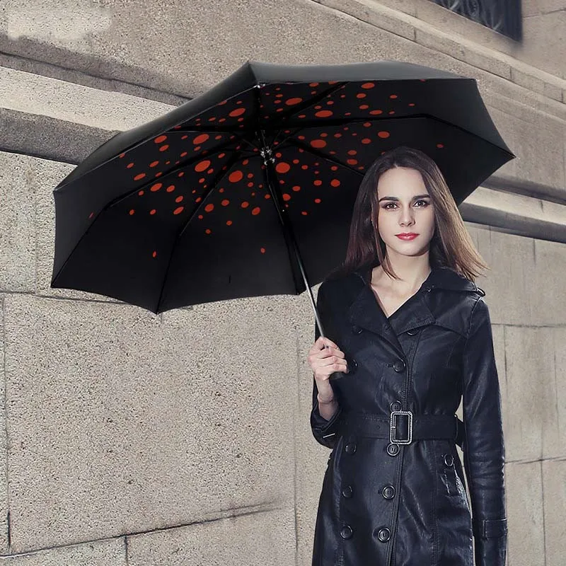 2016 мода стиль бесплатная доставка известный бренд зонтик 2 цвет для продажи дождь