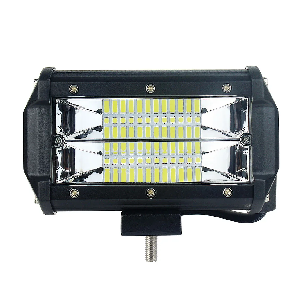 1 pc Рабочий свет внедорожный 4X4 внедорожный 72 Вт " Led бар автомобильные аксессуары 24 в 12 В мотоциклетные фары дальнего света для грузовика авто аксессуары Ledbar - Цвет: 1 pc