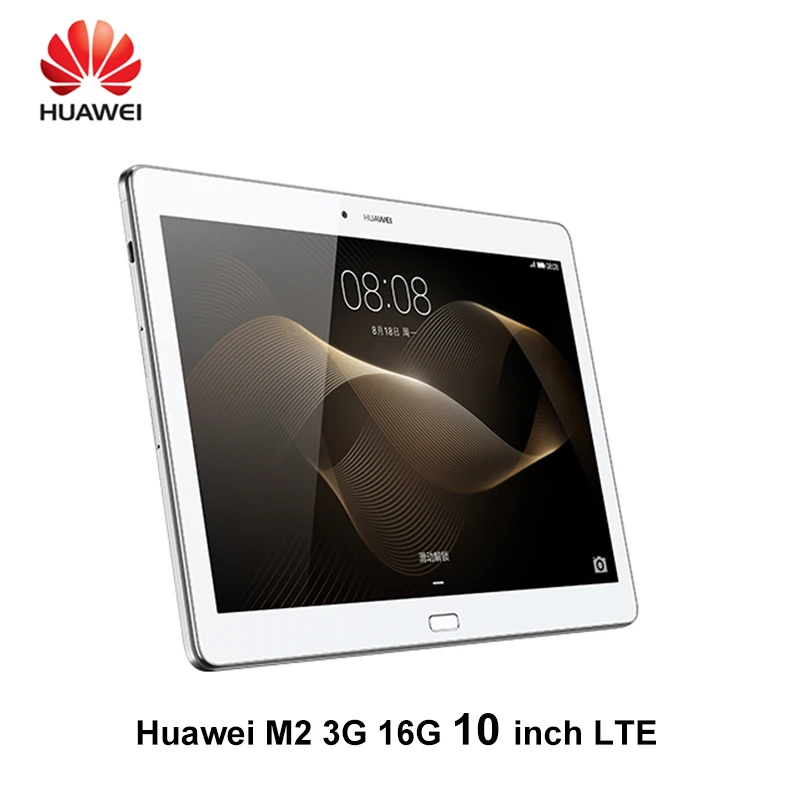 Huawei Mediapad M2 10 1 дюйма 3 ГБ ОЗУ 64 ГБ/16 Гб ПЗУ LTE 6600 мАч IPS Kirin 930 2 0 ГГц Восьмиядерный 13 МП