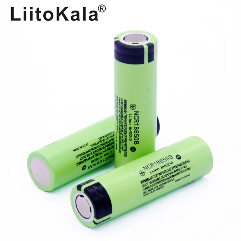 2019 liitokala 18650 3400 мАч новый оригинальный NCR18650 34B перезаряжаемый литий ионный