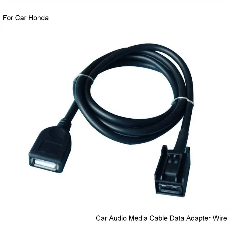 Оригинальные разъемы для USB адаптера Honda CRV CR V/City Автомобильное CD радио кабель