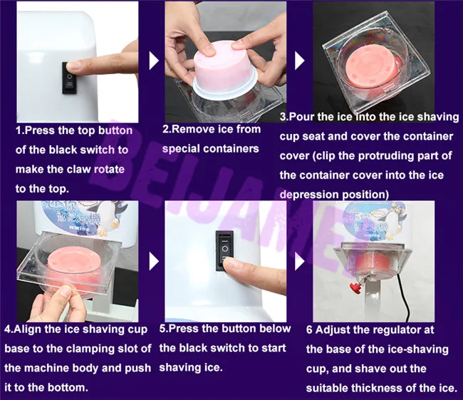 BEIJAMEI оптовая продажа машина для льда/электрическая дробилка льда/Коммерческая