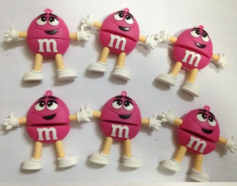 USB флеш накопитель Chocolate M & флешка с накопителем U диск креативный 4 ГБ 8 16 32 64 милые