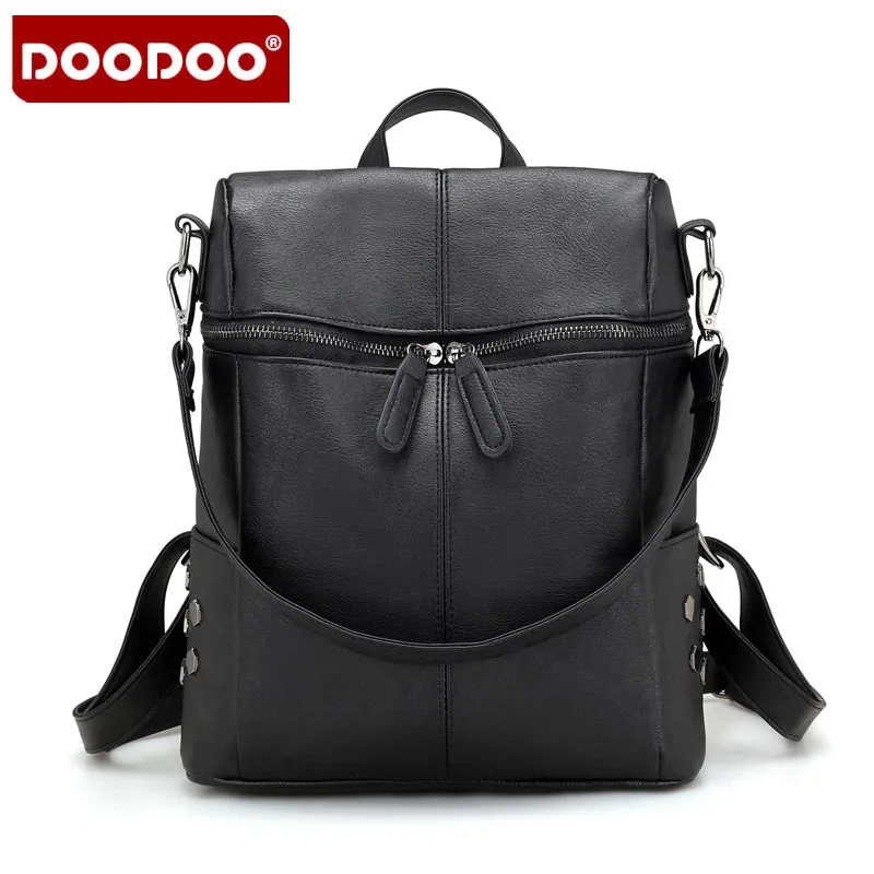 Doodoo Новый Многофункциональный Рюкзаки Для женщин мода рюкзак высокое качество
