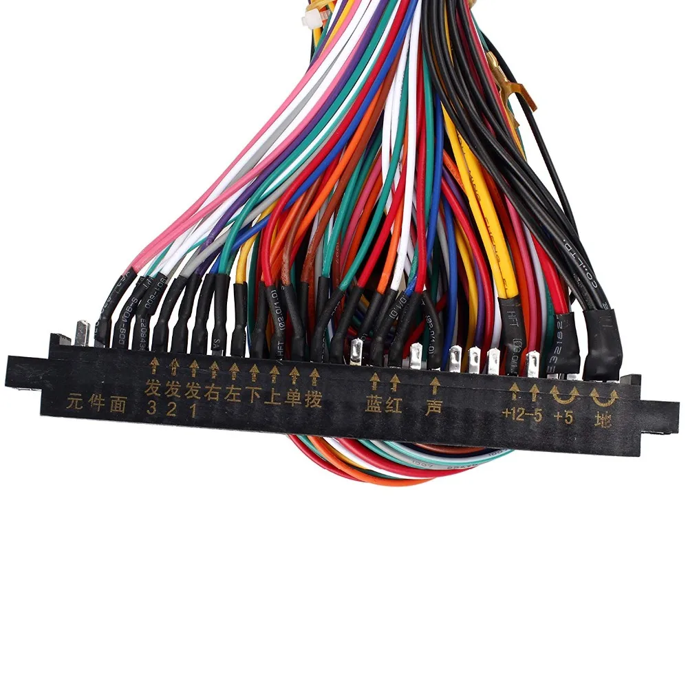 Новый JAMMA 56 контактный интерфейс кабельный провод проводка кабель для аркадной