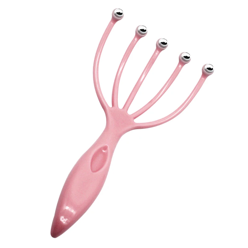 2019 Handheld Five Fingers Claw Steel Ball Massager for Head Scalp Neck Relaxation DC88 |