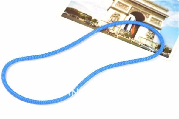 50 см длинные телефонный шнур волосы упругие волосы Scrunchies хвост держатель эластичная повязка для девочки волосы резинкой