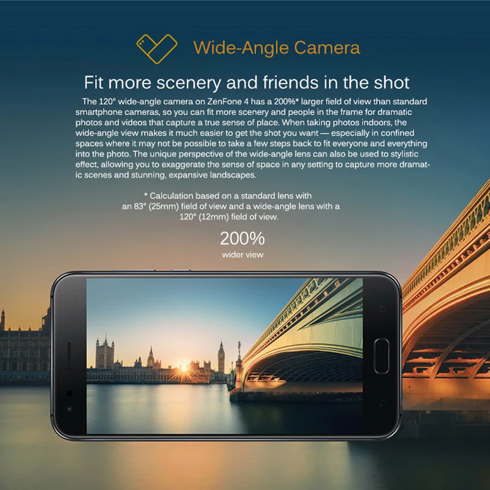 New Asus Zenfone 4 ZE554KL 4GB RAM 64GB ROM Android 7.1.1 5.5'' 3 Cameras 3300mAh Octa core Dual Sim 12.1MP Smart Mobile Phone |