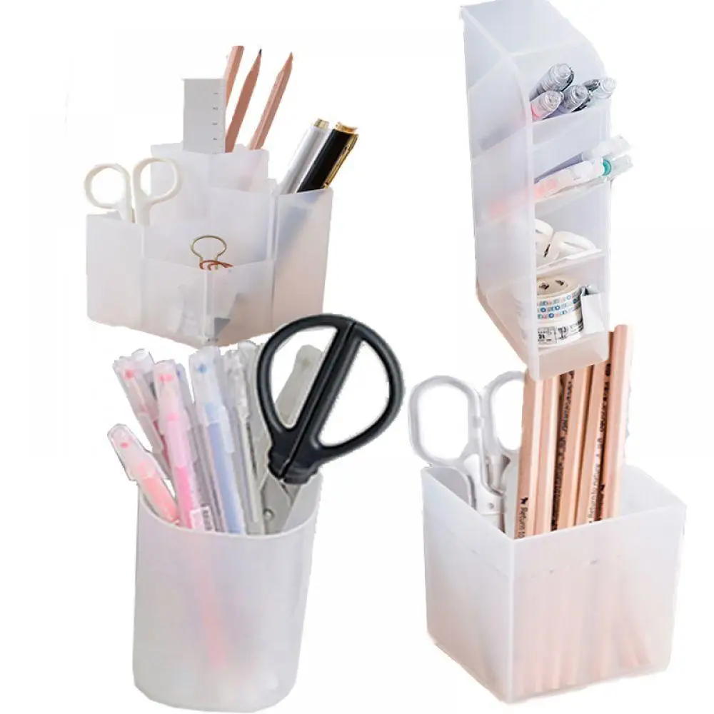 Multi-purpose Pen Holder Storage Box Office Home Pen, Cosmetic, etc Solid Home, Office, etc Desk Organizer
