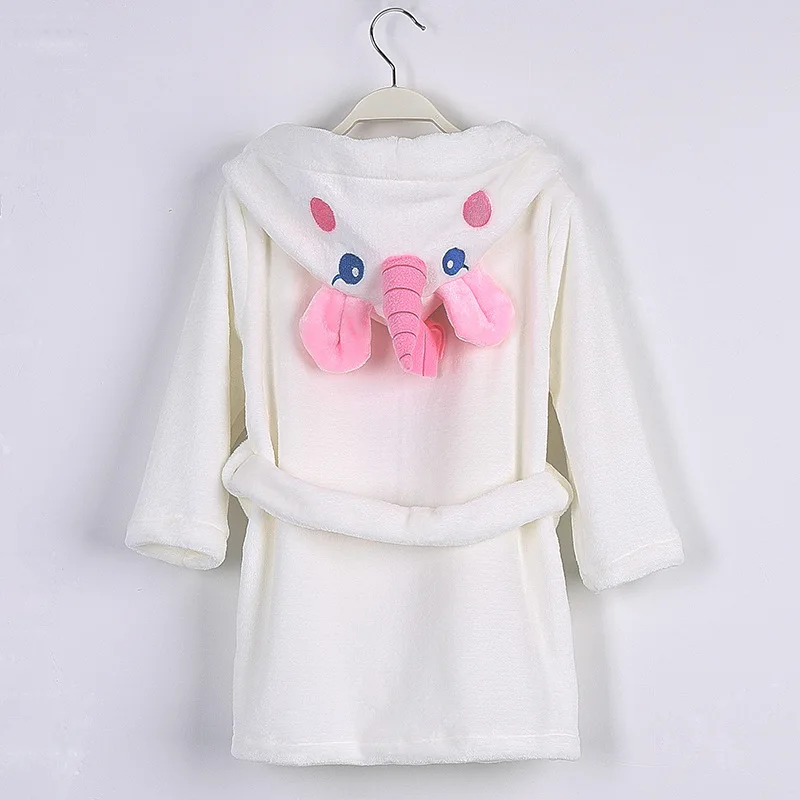 

Baby Boys Girls Pajamas Cartoon Unicorn Flannel Robe Autumn Winter Sleepwear Kids Bathrobes Children Pajamas Pyjama Kigurumi